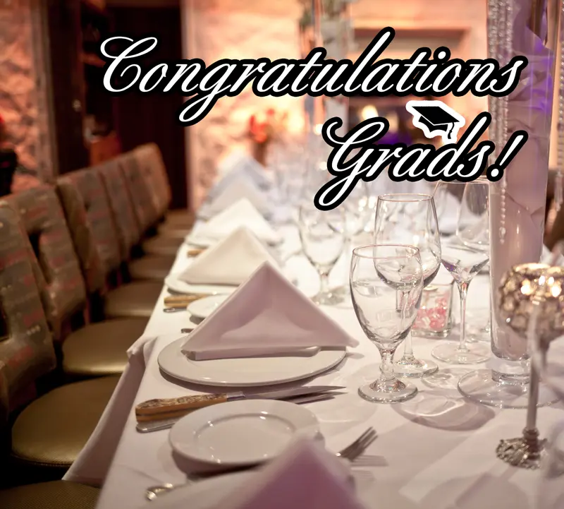 Greystone steakhouse & Seafood / Graduation Group Dining