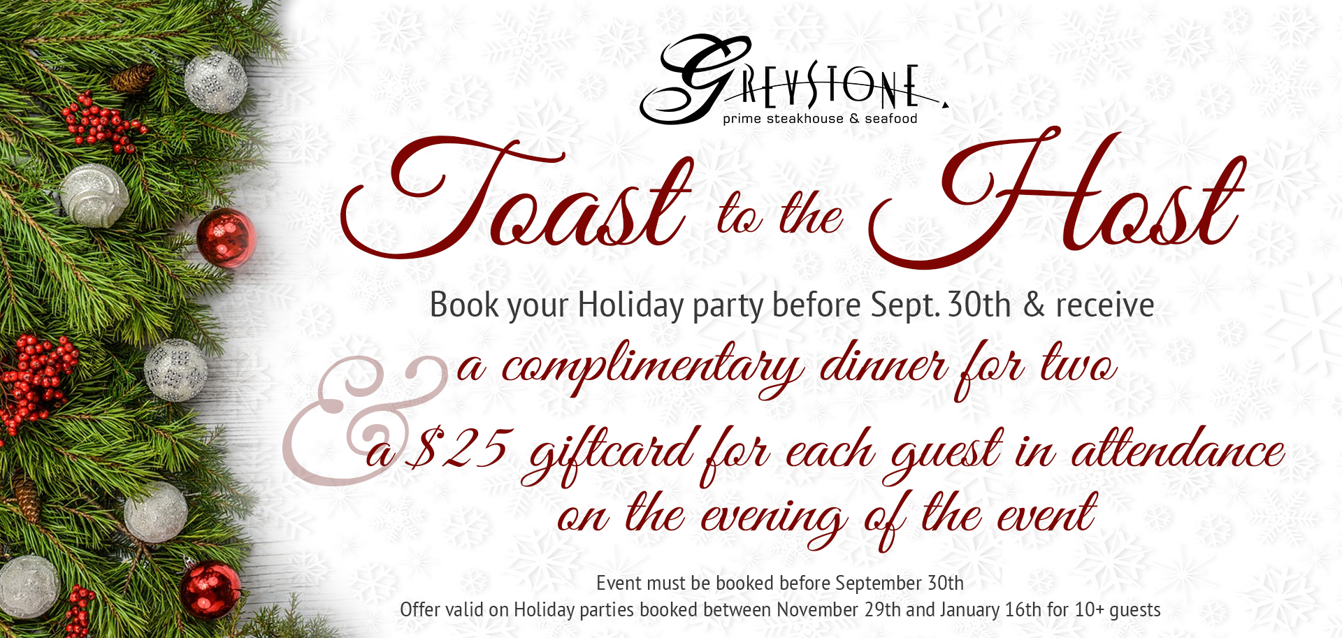 The Best Place to Host Your Holiday Party in the Gaslamp