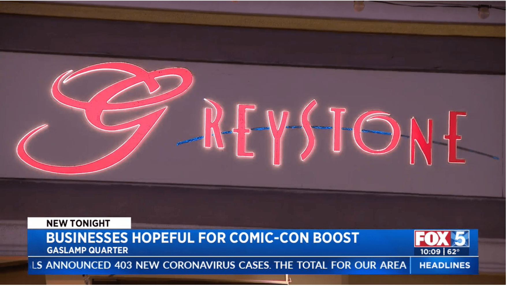 Greystone Welcomes Comic-con 2021 on FOX5