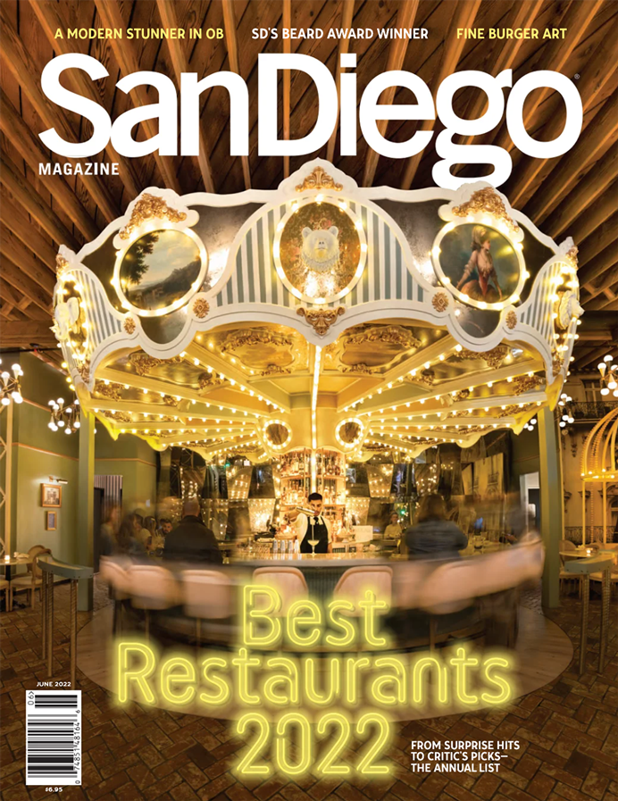 SD Magazine’s “Best Restaurants 2022”