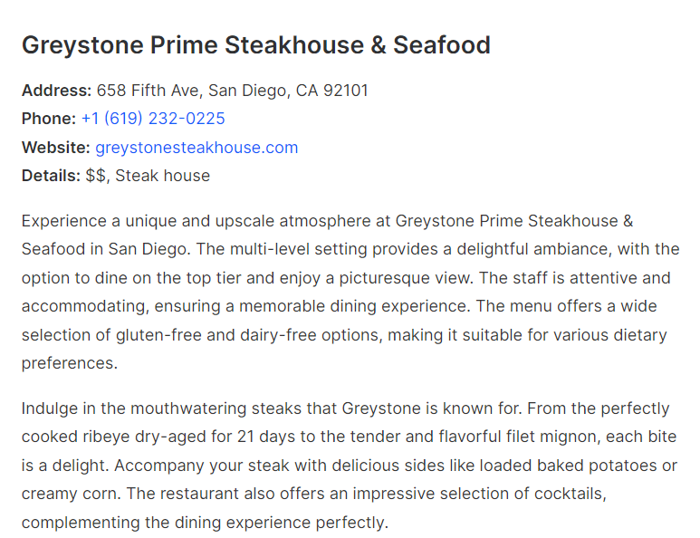 Best Steakhouses in San Diego [2023]