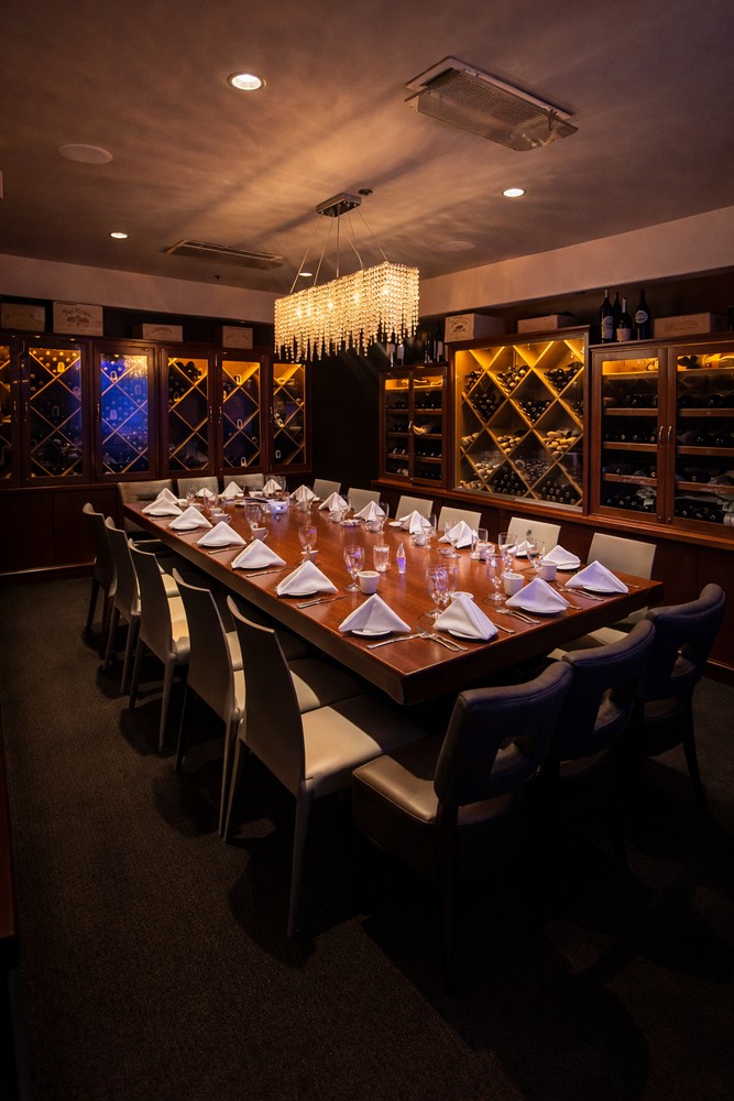wine room San Diego private events